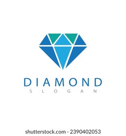 Diamond logo vector template symbol design