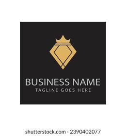 Diamond logo vector template symbol design