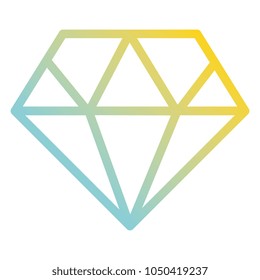diamond luxury isolated icon
