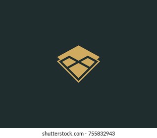 Diamond luxury logo