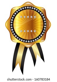 Diamond medal frame