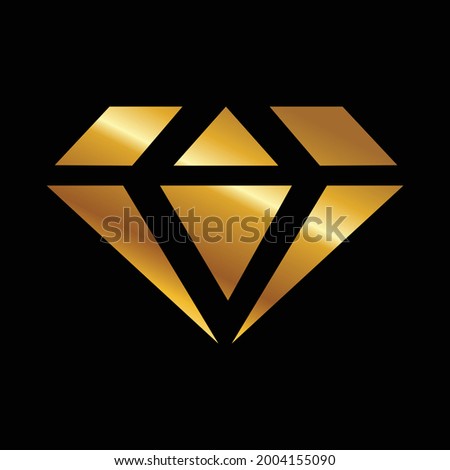 Diamond modern vector logo design
