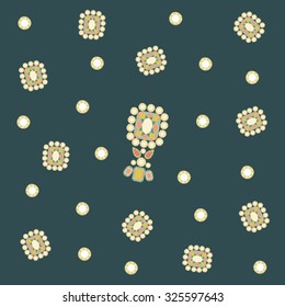 Diamond on blue background.