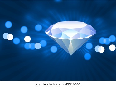 Ilustración del vector original del diamante
