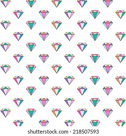 Diamond Pattern Background