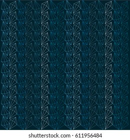 diamond Pattern blue color background wallpaper. Vector illustration design