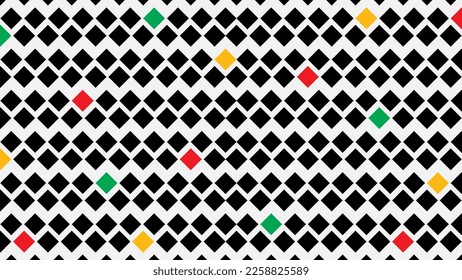 Vektorhintergrundmuster in einfacher Form. Für die Gestaltung von Bannern, Karten, Verpackungen, Poster.