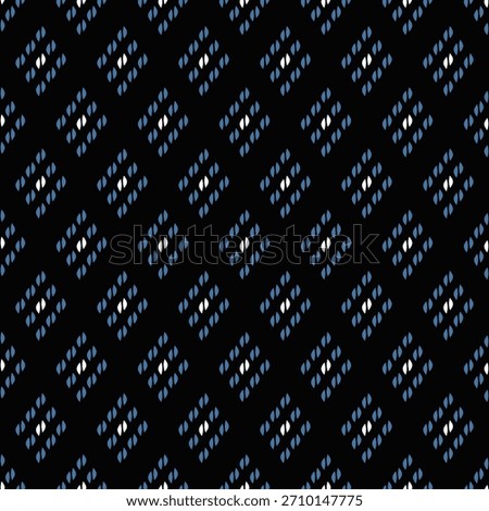 Diamond pattern geometric seamless background colorful classic rhombus shape motif. Modern decoration fabric design textile swatch. Digital illustration high resolution image vector graphic template.