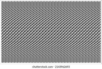 Diamond pattern knurling on a cylindrical work piece