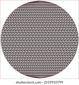 Diamond pattern knurling on a flat work piece (sphere)