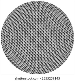 Diamond pattern knurling on a spherical work piece