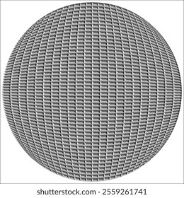 Diamond pattern knurling on a spherical work piece