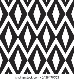 Diamond pattern. Vector background. Geometric abstract texture. Pattern is on swatch panel.