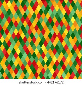 Diamond pattern. Vector seamless lozenge background