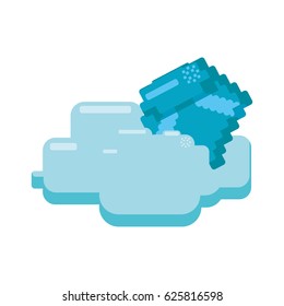 Diamond Pixelated videogame