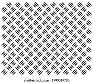 fondo de textura de metal de placa de diamante. Fuerte patrón de textura de chapa de acero de diamante.