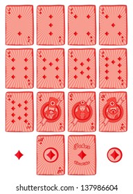 diamond poker card set