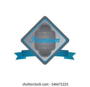 diamond premium label