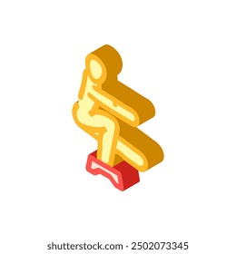 diamond push ups fitness exercise arm isometric icon vector. diamond push ups fitness exercise arm sign. isolated symbol illustration