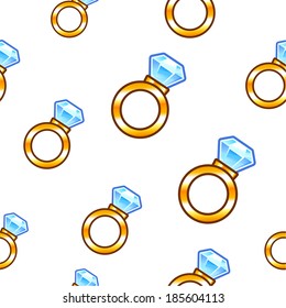 Diamond ring background