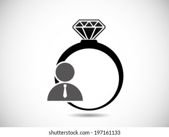 Diamond Ring Businessman