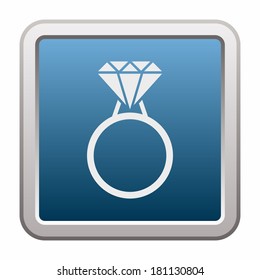 Diamond ring (button)