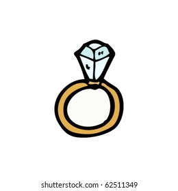 diamond ring cartoon