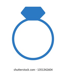 diamond ring glyph double color