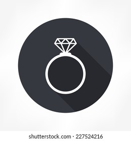 diamond ring icon