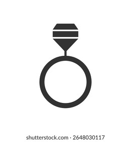 Diamond Ring Icon Sign Symbol