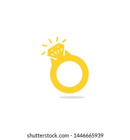 
Diamond Ring icon symbol vector