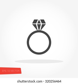 Diamond Ring Vector