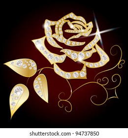 Diamond rose