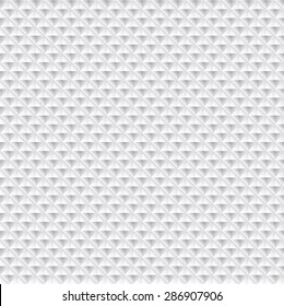 Diamond seamless abstract geometrical background in white