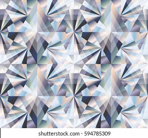 Diamond  seamless  background, vector illustration