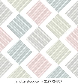 Diamond Seamless Crystal Abstract Gemstone Pattern Trendy Pastel. Abstract Geometric Triangle Seamless Pattern.