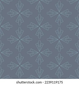 Diamond seamless pattern background, vector