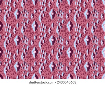 Diamond seamless pattern. Ikat geometric folklore ornament. Tribal ethnic vector texture. Aztec style. Folk embroidery. Indian, Moroccan, Turkish, Kazakh, Scandinavian, Gypsy, Mexican, African rug.