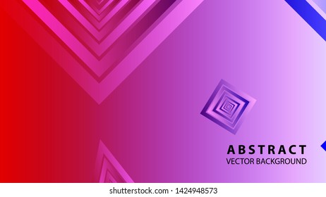 diamond shape background with gradient color - vector illustration