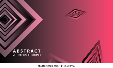diamond shape background with gradient color - vector illustration