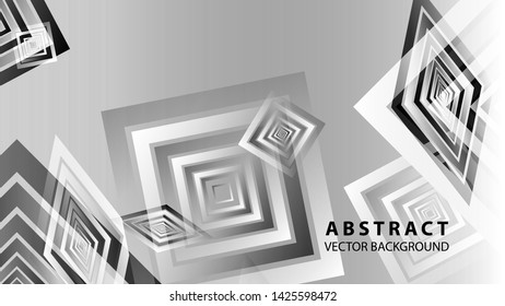 diamond shape background with gradient color - vector illustration