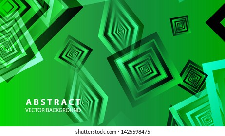 diamond shape background with gradient color - vector illustration