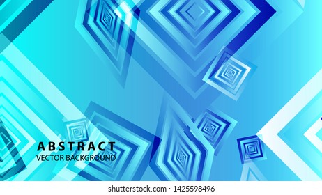 diamond shape background with gradient color - vector illustration