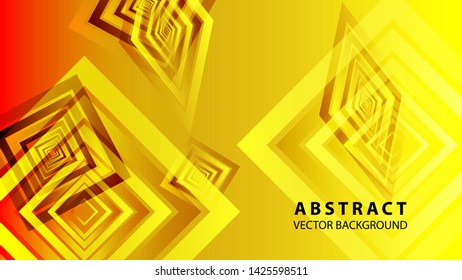diamond shape background with gradient color - vector illustration