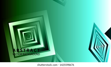 diamond shape background with gradient color - vector illustration