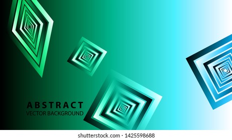 diamond shape background with gradient color - vector illustration