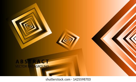 diamond shape background with gradient color - vector illustration