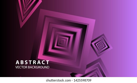 diamond shape background with gradient color - vector illustration