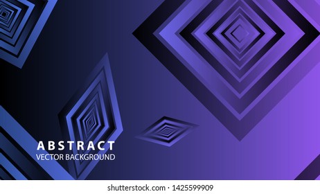 diamond shape background with gradient color - vector illustration