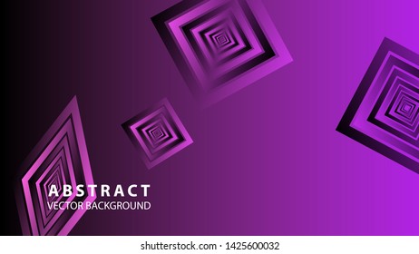 diamond shape background with gradient color - vector illustration